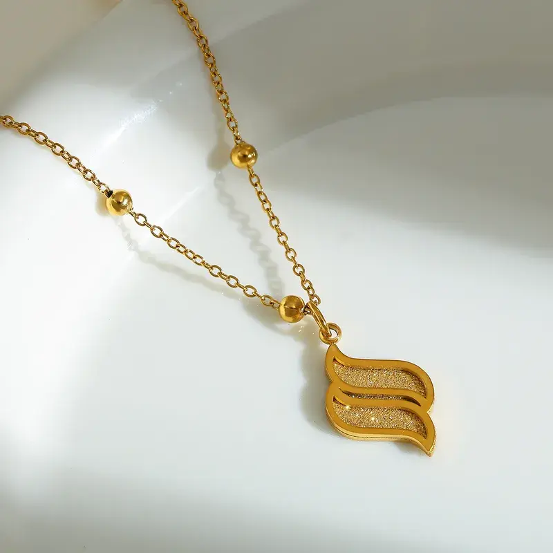 Golden Wave Necklace - FY0052